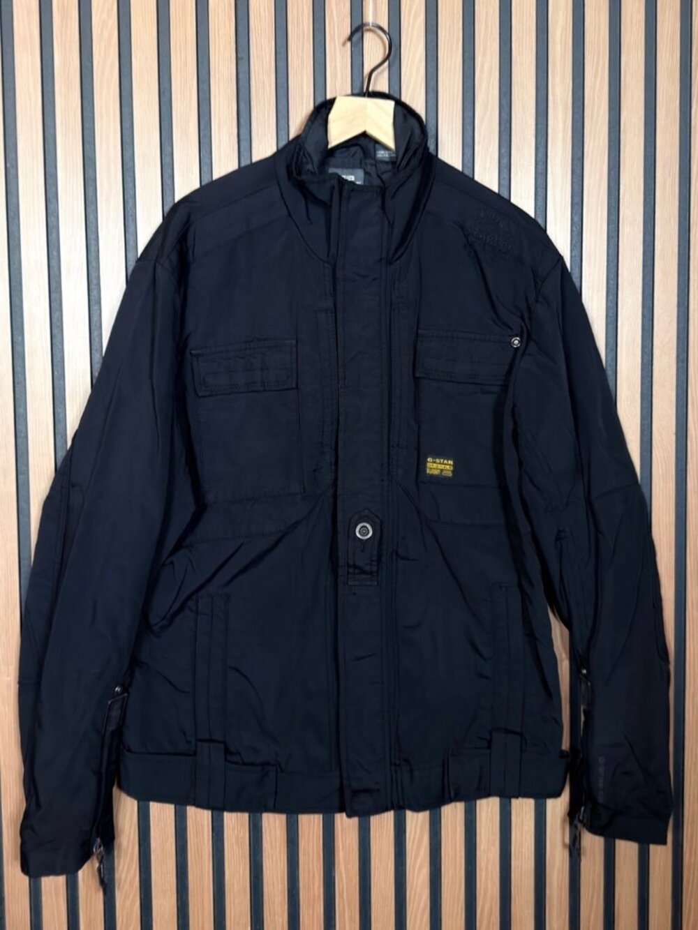 G-Star Raw Jacket XXL Men Army Tactical Utility Chore 3301 Button Waist
